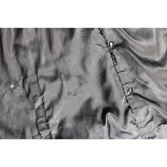 Bugs Bunny Happy Birthday 1990 Black Bomber Satin Jacket S XXL Vintage 2 Glasses - Picture 13 of 16